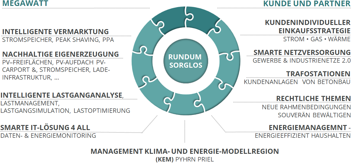 megawatt-group_leistungen Megawatt Group Leistungen Grafik